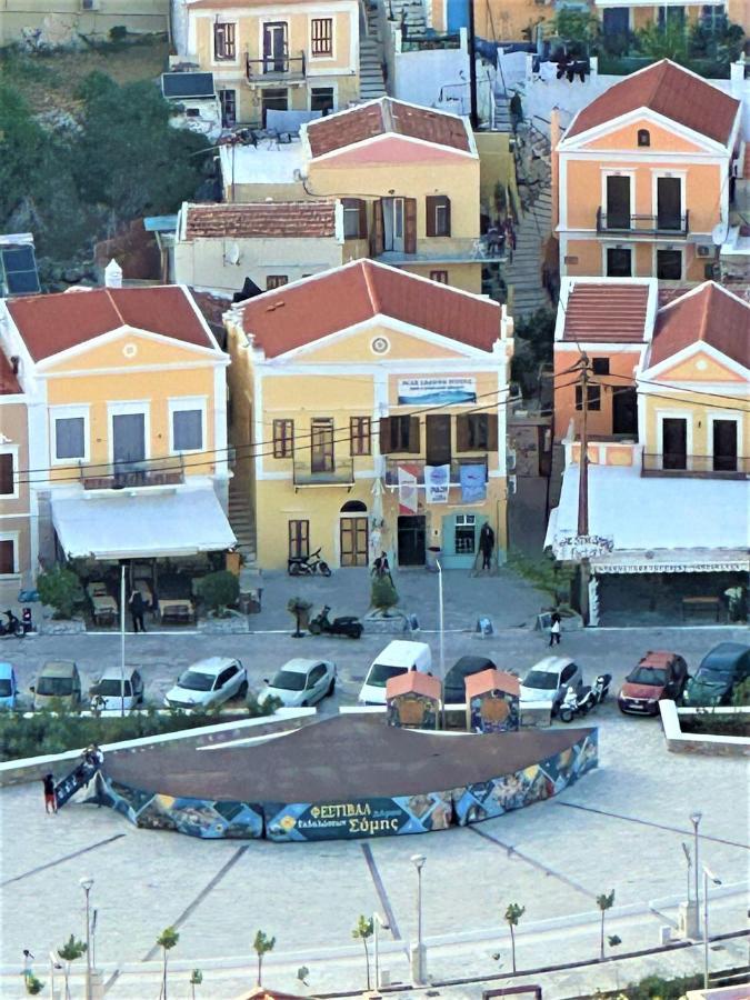 Aegean Blue Apartment Сими Экстерьер фото